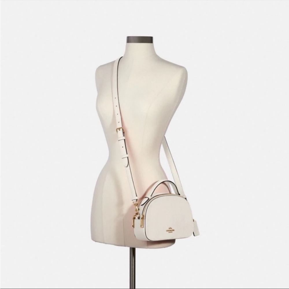 Coach Serena Satchel in signature canvas color